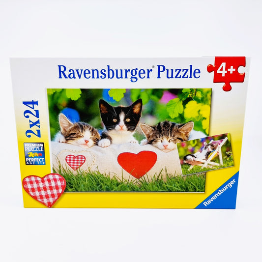 Puzzle - Chatons au repos