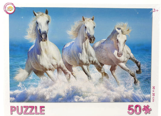 Puzzle - Chevaux dans l'eau