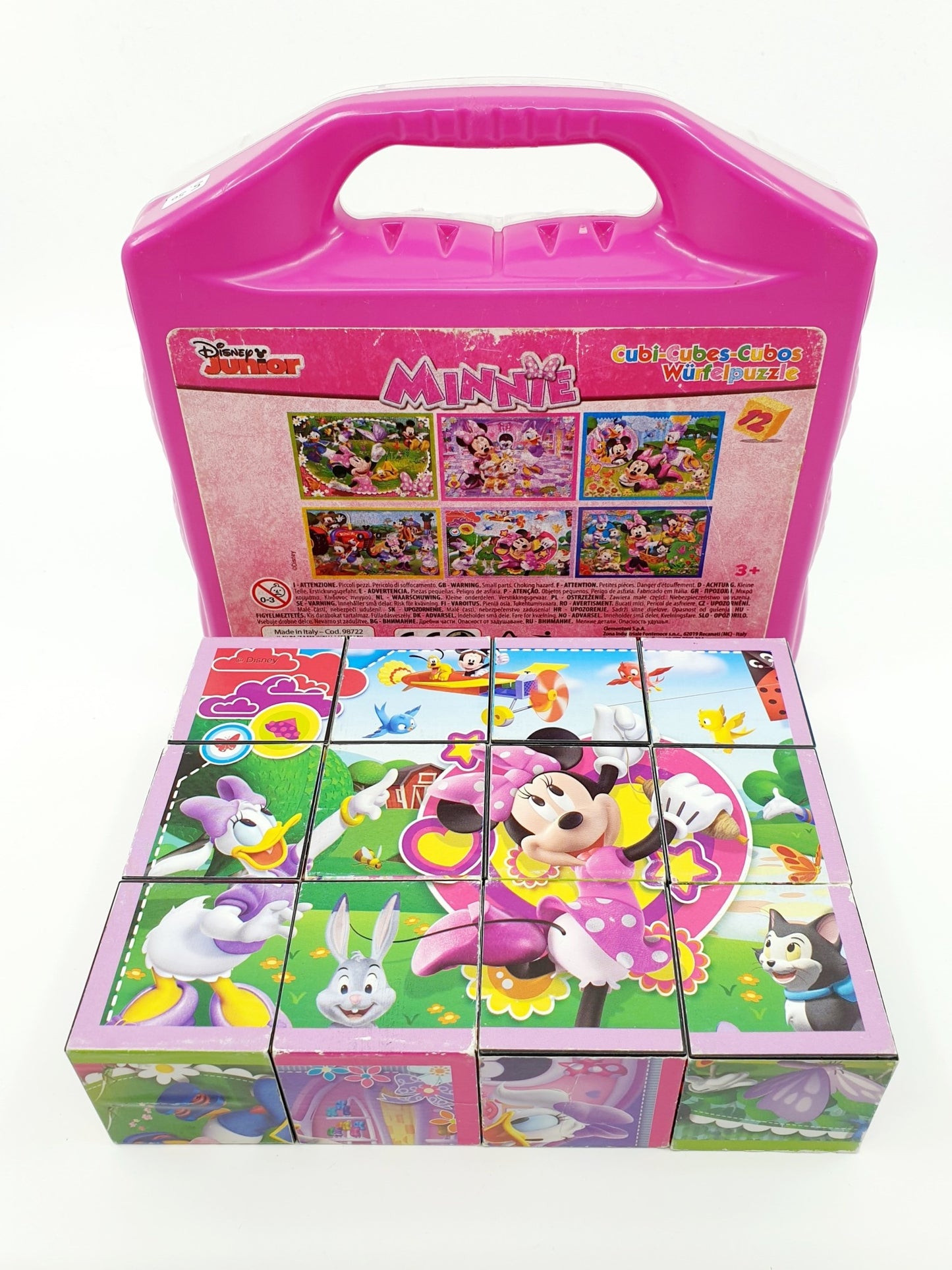 Puzzle cube  - Minnie et ses amis (12 cubes)