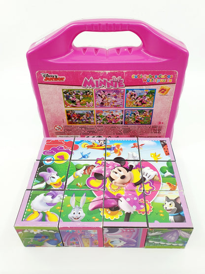 Puzzle cube  - Minnie et ses amis (12 cubes)