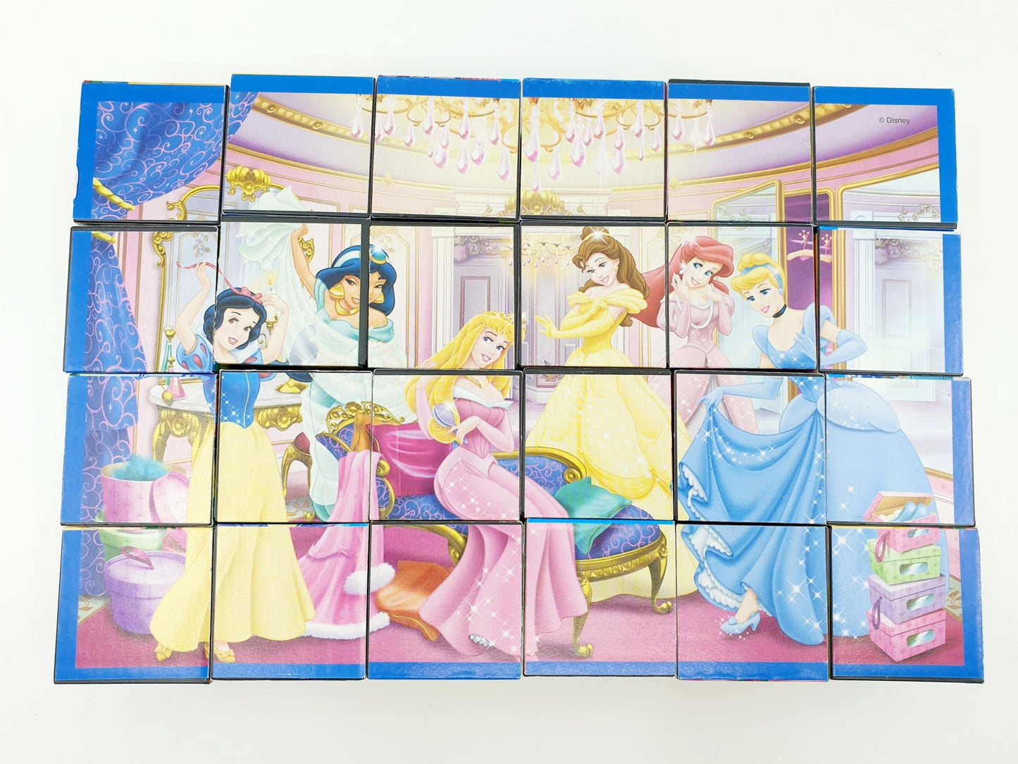 Puzzle cube - Princess Diney (24 cubes)