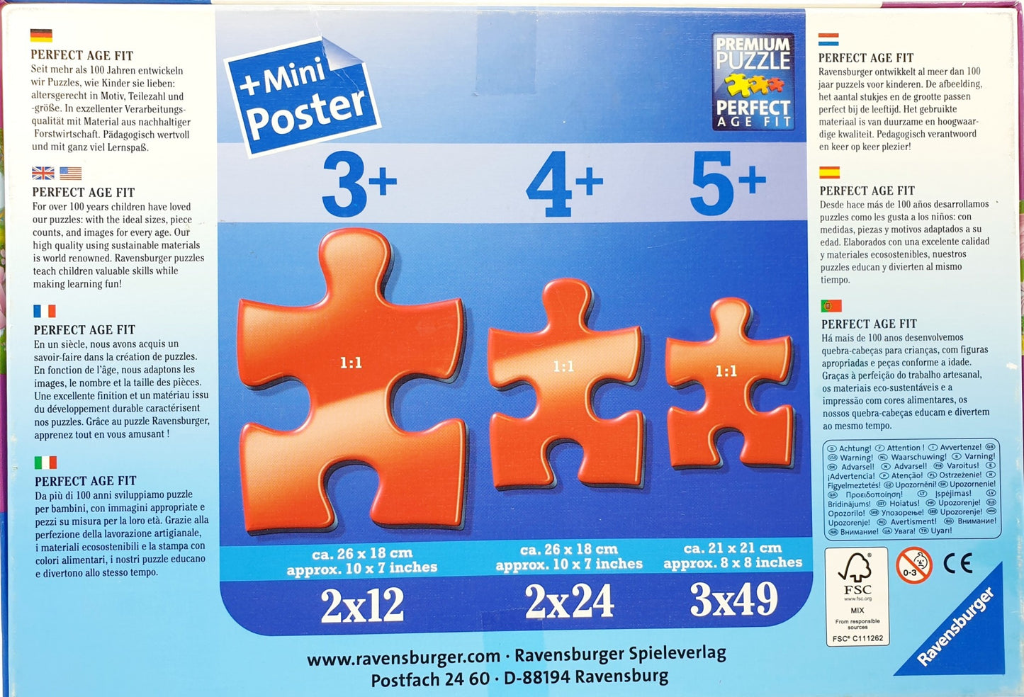 Puzzle - Disney Princesses magiques