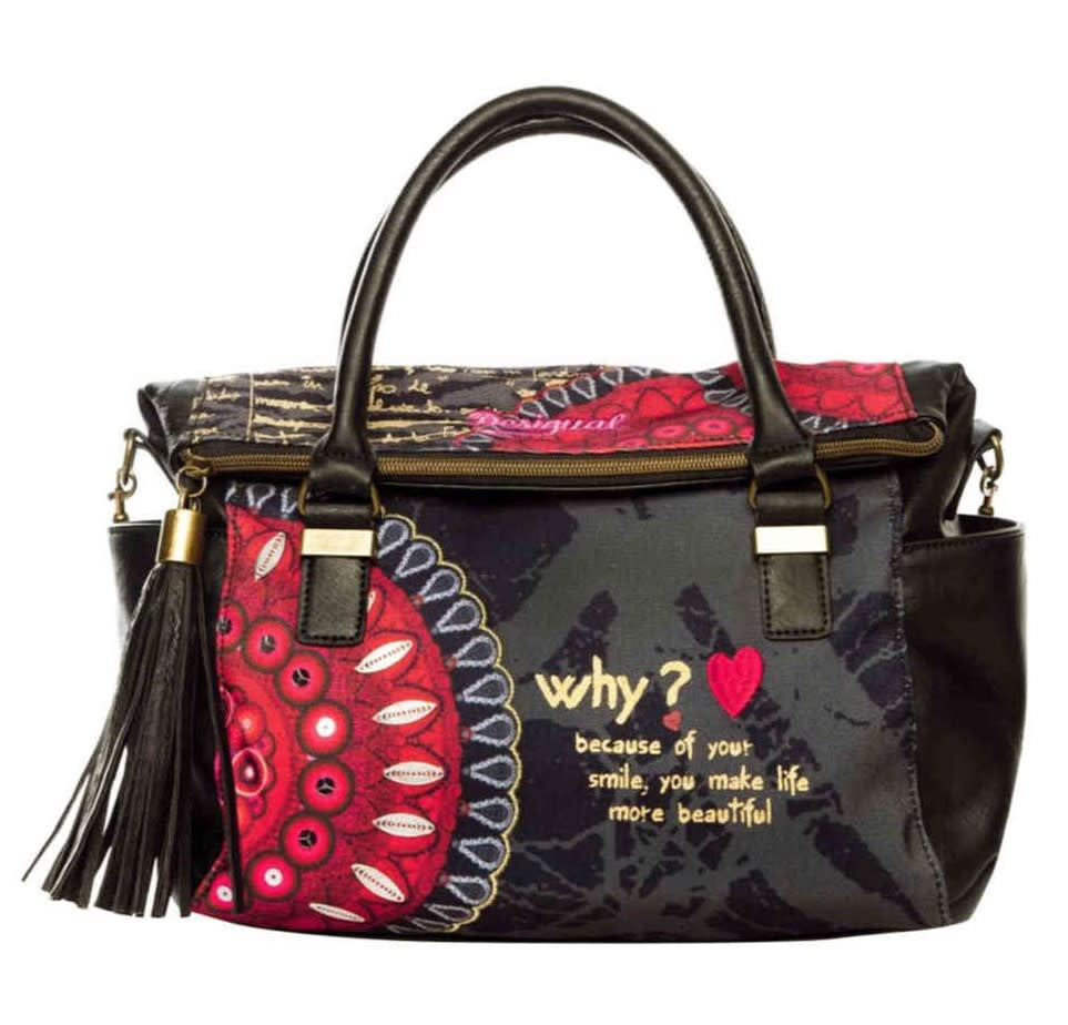 Sac Desigual Liberty Bolas Rojas