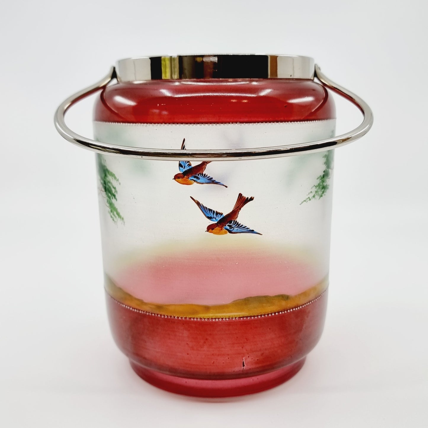 Seau à biscuits - Oiseaux