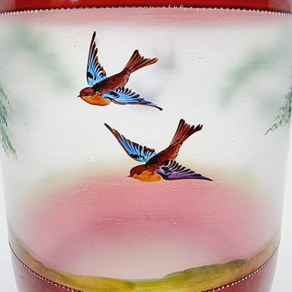 Seau à biscuits - Oiseaux