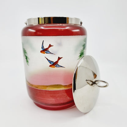 Seau à biscuits - Oiseaux