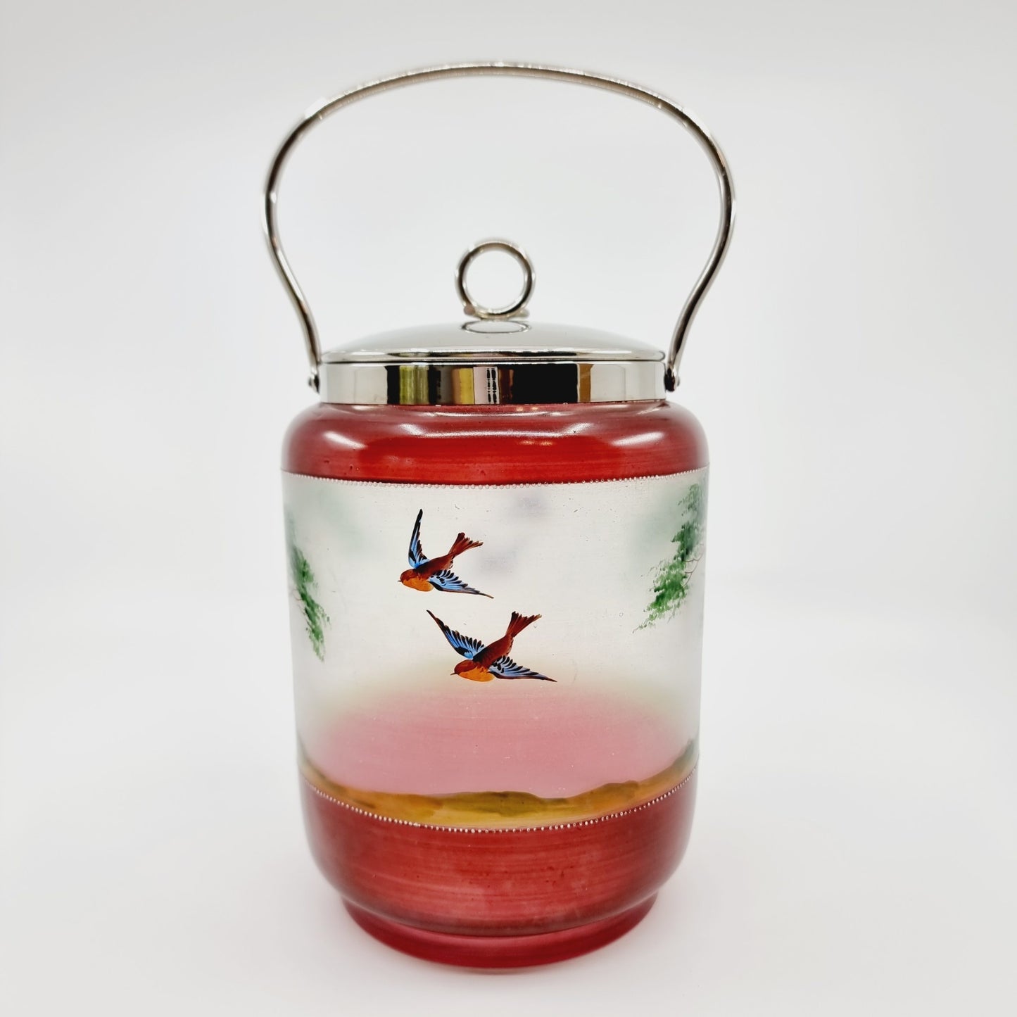 Seau à biscuits - Oiseaux