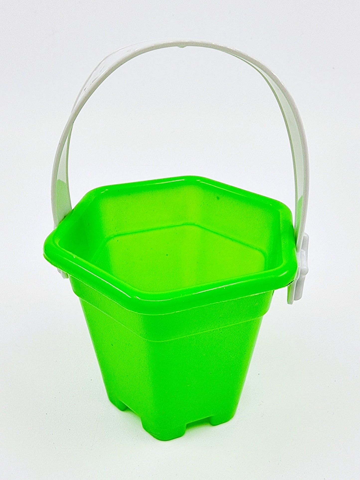 Petit seau de plage avec accessoires (7 pièces) - Vert