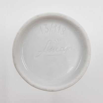 Service en étain et porcelaine