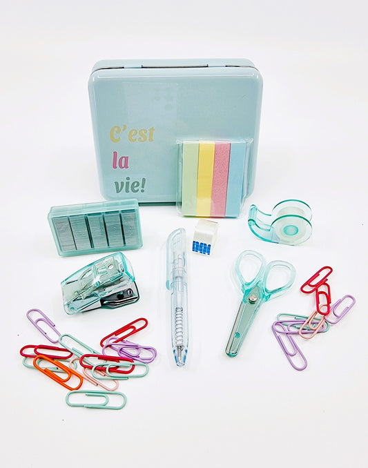 Set de papeterie - C'est la vie (51 pièces)