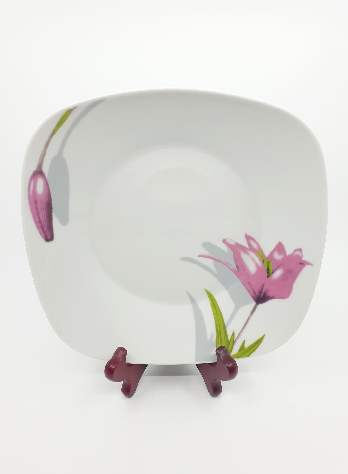 Service tasses à café et assiettes - Tulipes (30 pièces)