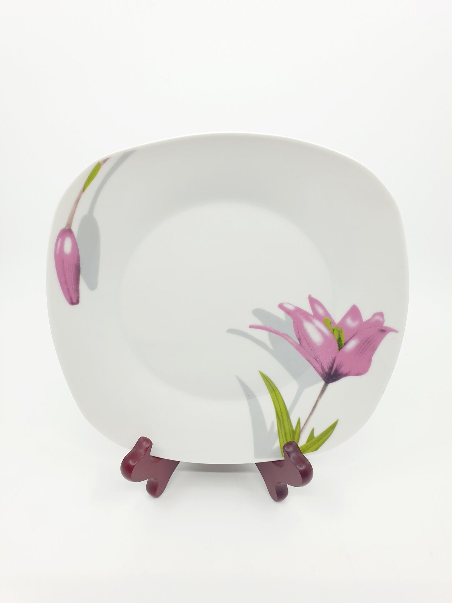 Service tasses à café et assiettes - Tulipes (30 pièces)