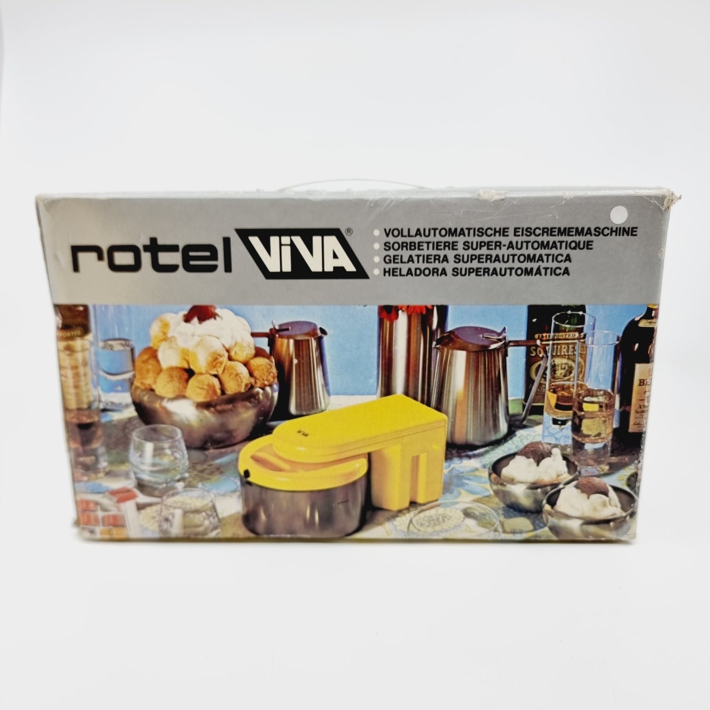 Sorbetière super-automatique rotel viva