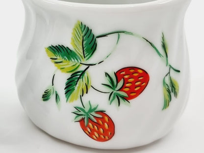 Service pour petit déjeuner - fraises