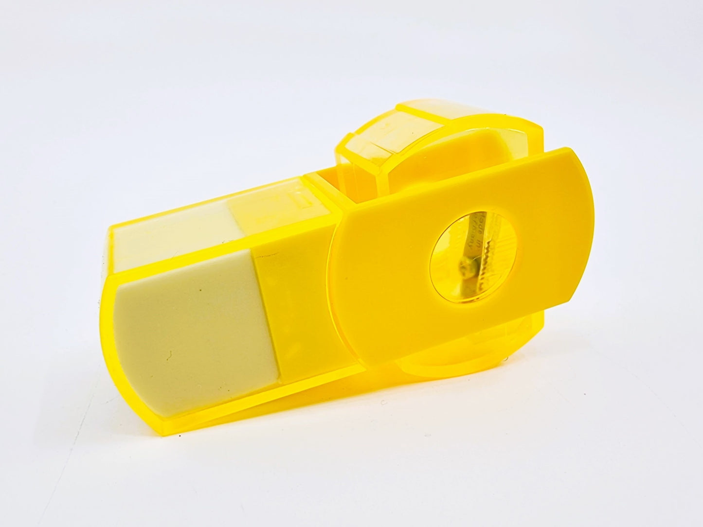 Gomme & taille-crayon - Jaune