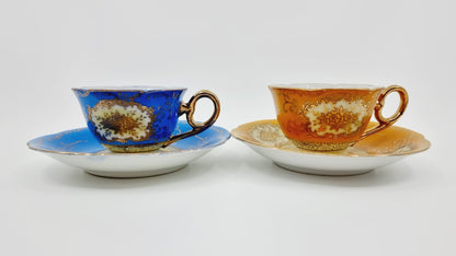 Tasse & sous-tasse - songes d'été (2x6 pièces)