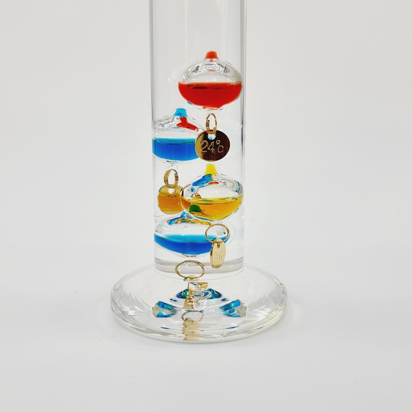 Thermomètre de Galilée en verre