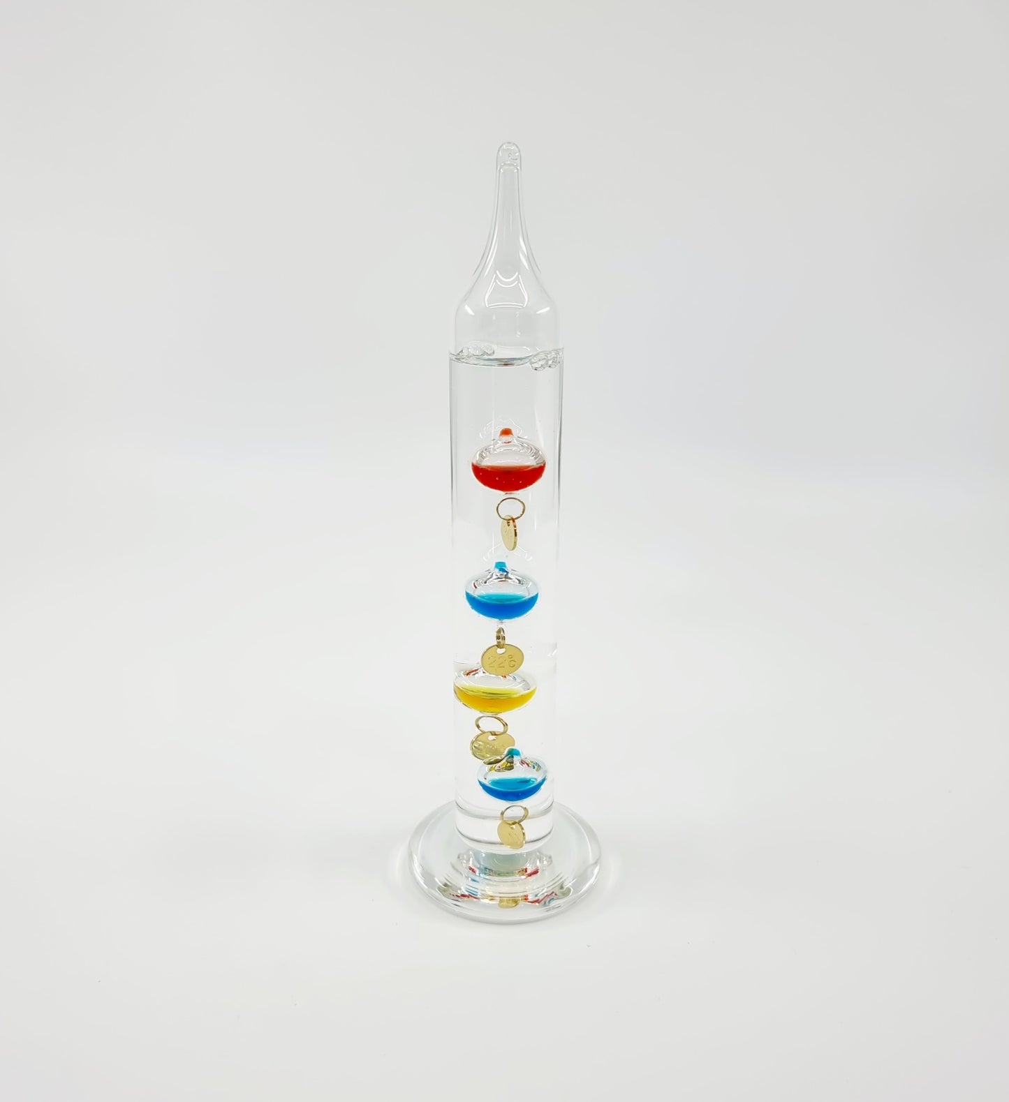 Thermomètre de Galilée en verre