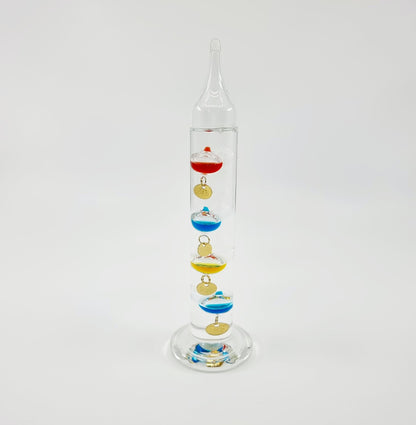 Thermomètre de Galilée en verre