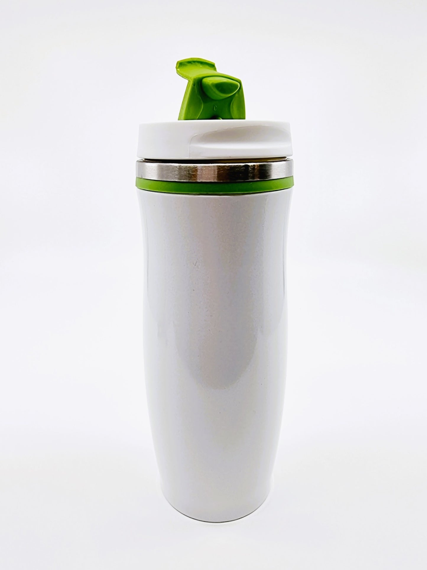 Mug isotherme - blanc & vert