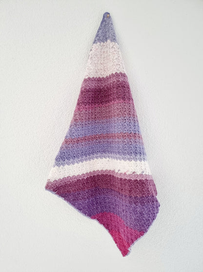 Couverture, chaussons et bonnet turban bébé - Syringa