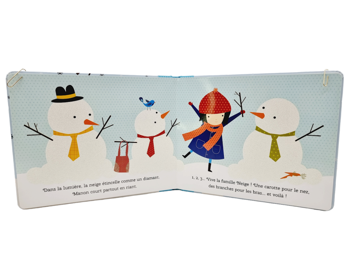 Livre - Les saisons de Manon, L'hiver