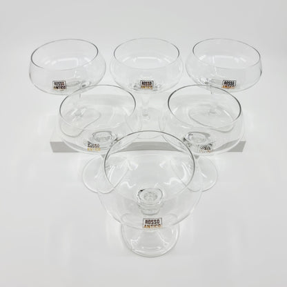 Verre apéritif Rosso Antico (6 pièces)