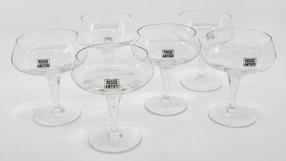Verre apéritif Rosso Antico (6 pièces)