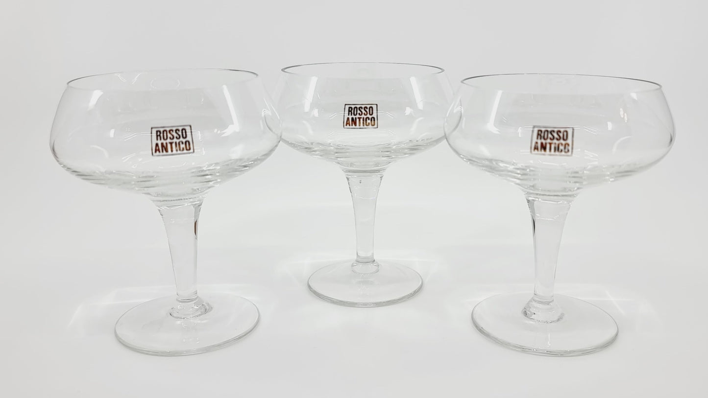Verre apéritif Rosso Antico (6 pièces)