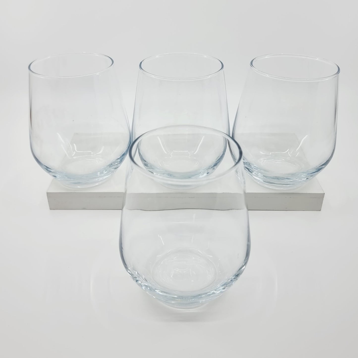 Verre à vin sans pied (4 pièces)