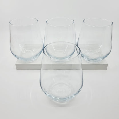 Verre à vin sans pied (4 pièces)