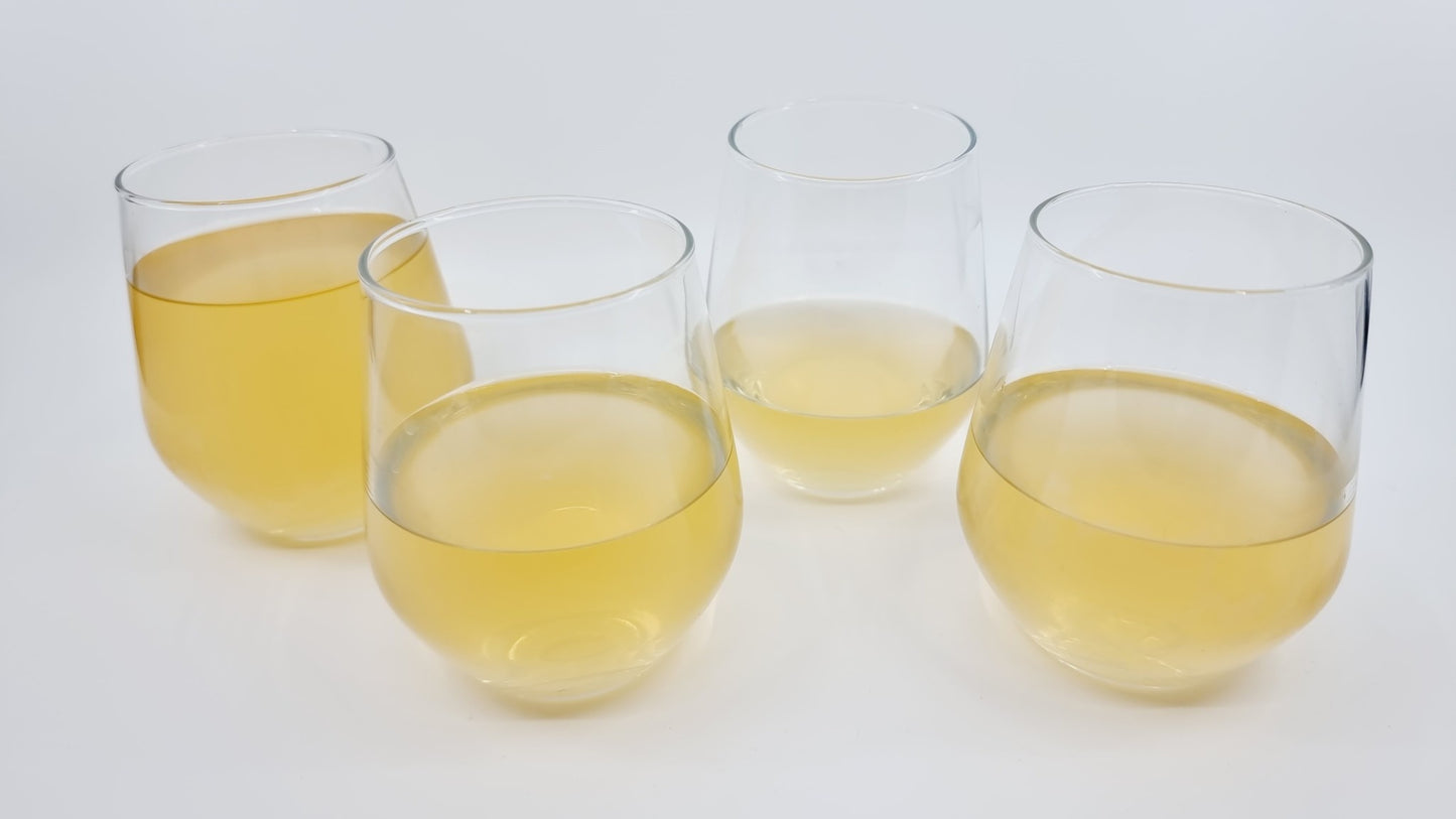 Verre à vin sans pied (4 pièces)