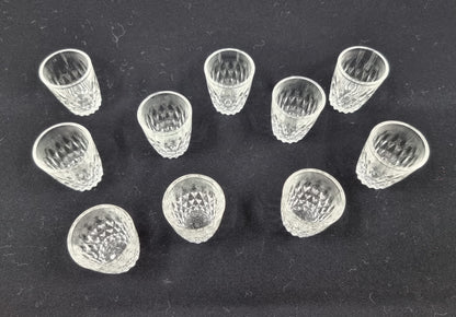 Verre à liqueur de bistrot (10 pièces)