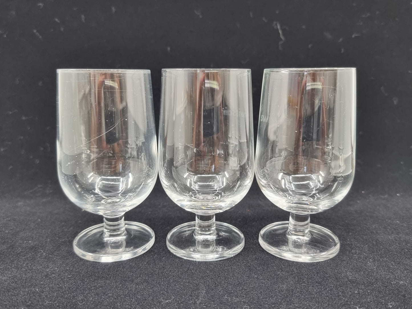 Verre à pied Swissair (5 pièces)