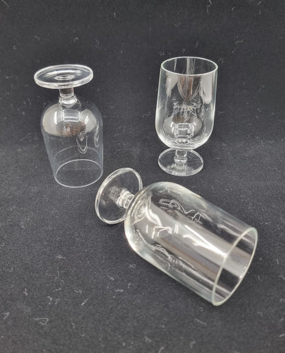 Verre à pied Swissair (5 pièces)