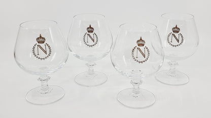 Verre à cognac Napoléon 200 ml (4 pièces)