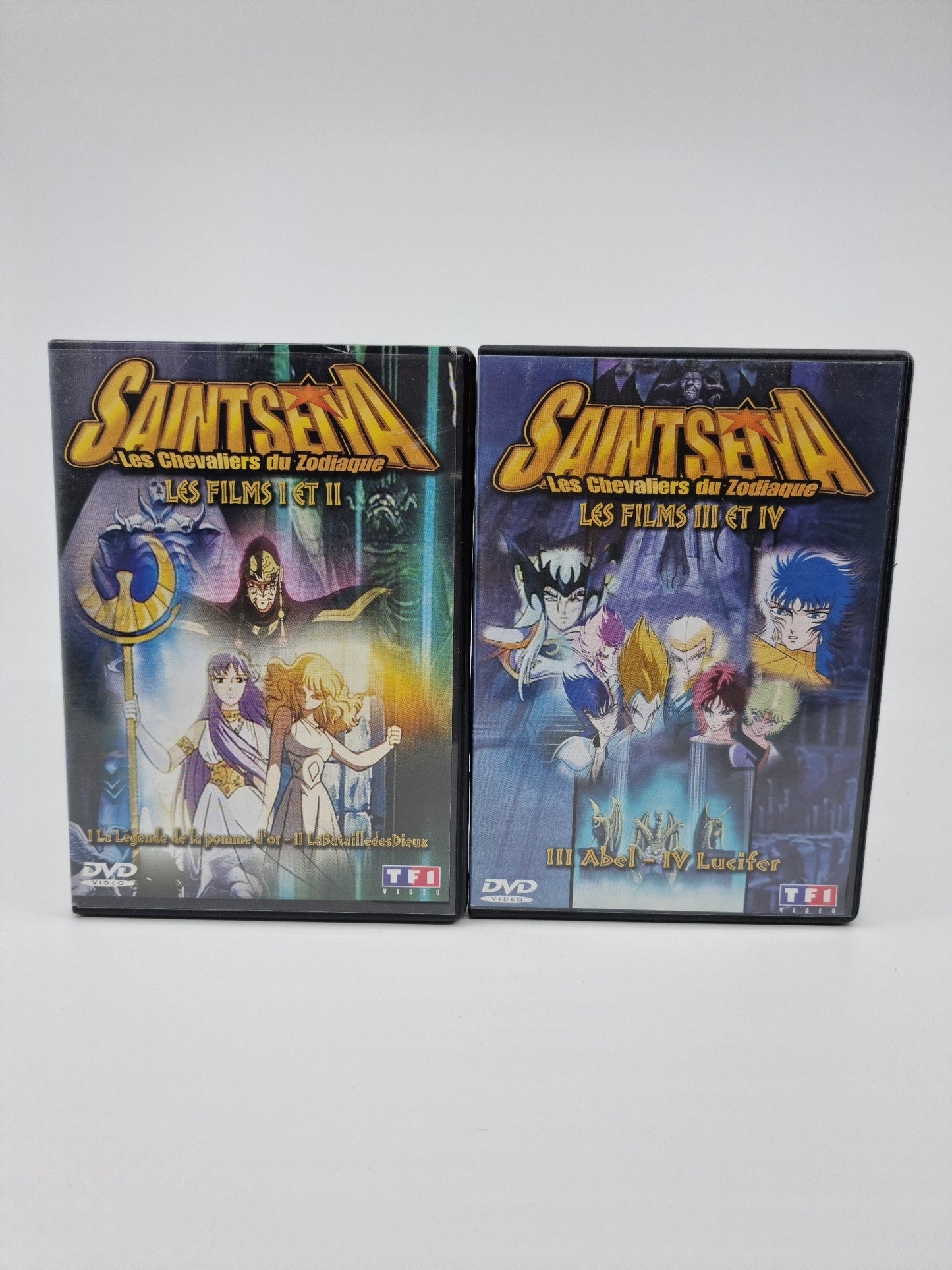 DVD - Coffret Les Chevaliers du Zodiaque (Saint Seiya) les films I, II, III et IV