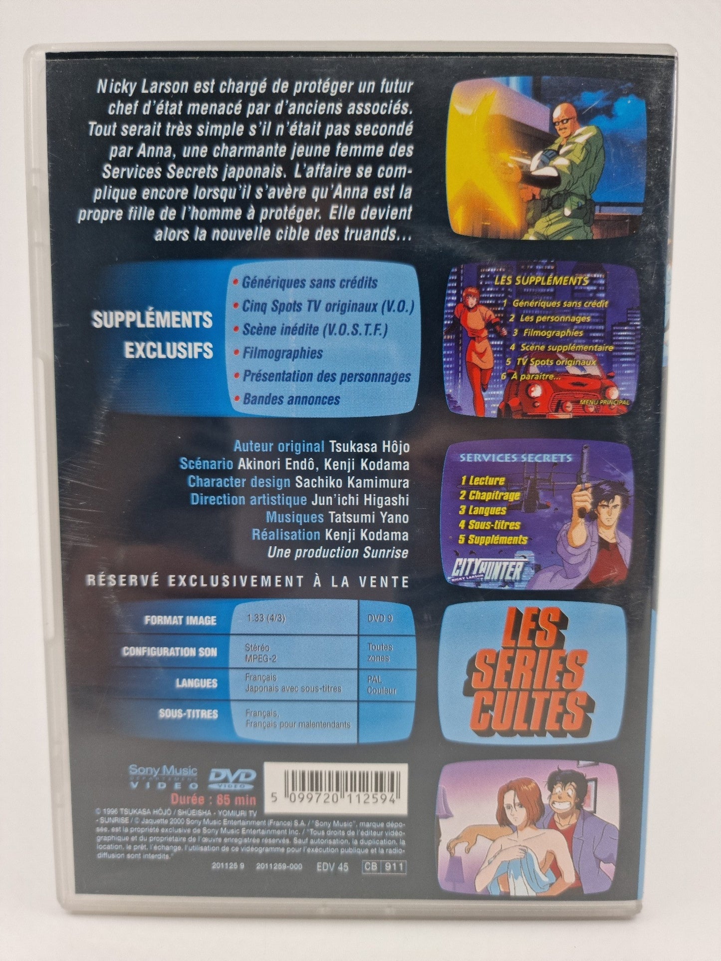 DVD - City Hunter, Nicky Larson : Services secrets