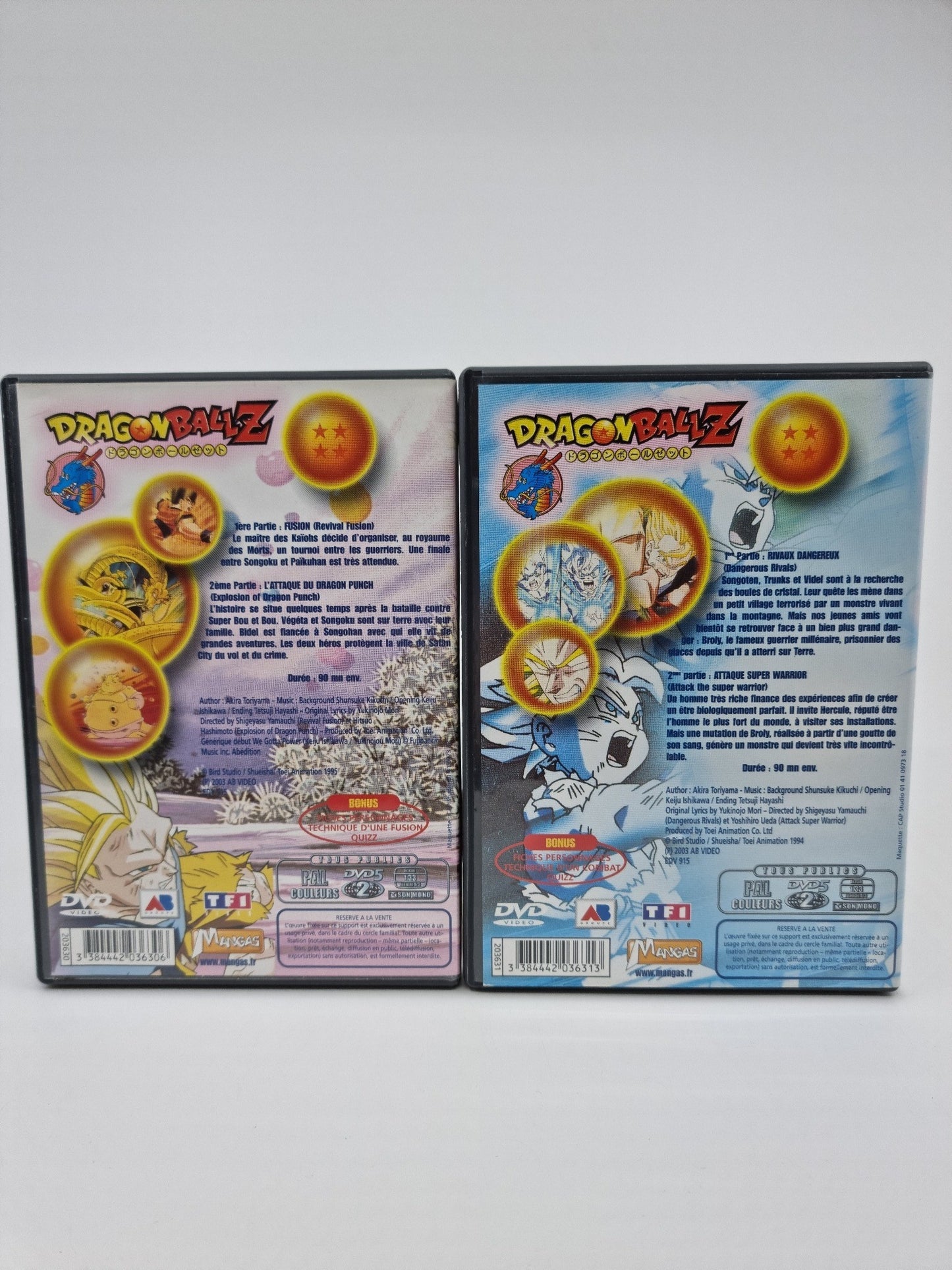 DVD - Dragon Ball Z - le film 1 et 2