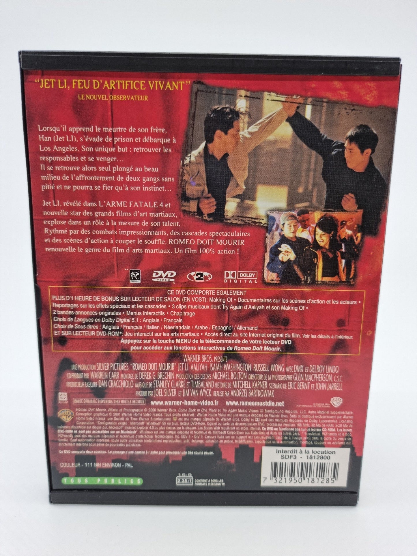 DVD - Roméo doit mourir