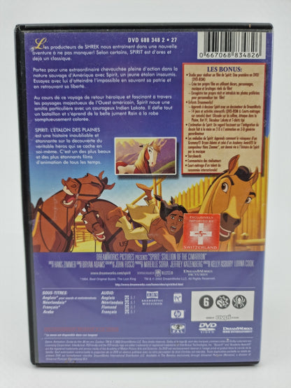 DVD - Spirit, l'étalon des plaines