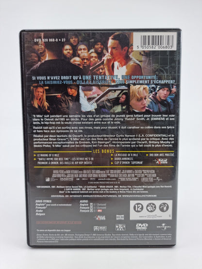 DVD - 8 Mile, chaque instant est une chance à saisir