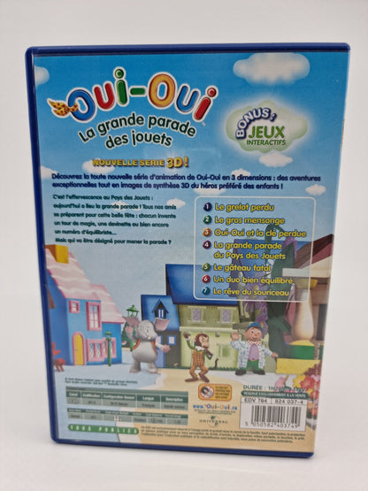 DVD - Oui-Oui – Le coffret extraordinaire : La grande parade des jouets, Le trésor de l’arc-en-ciel, La lune magique