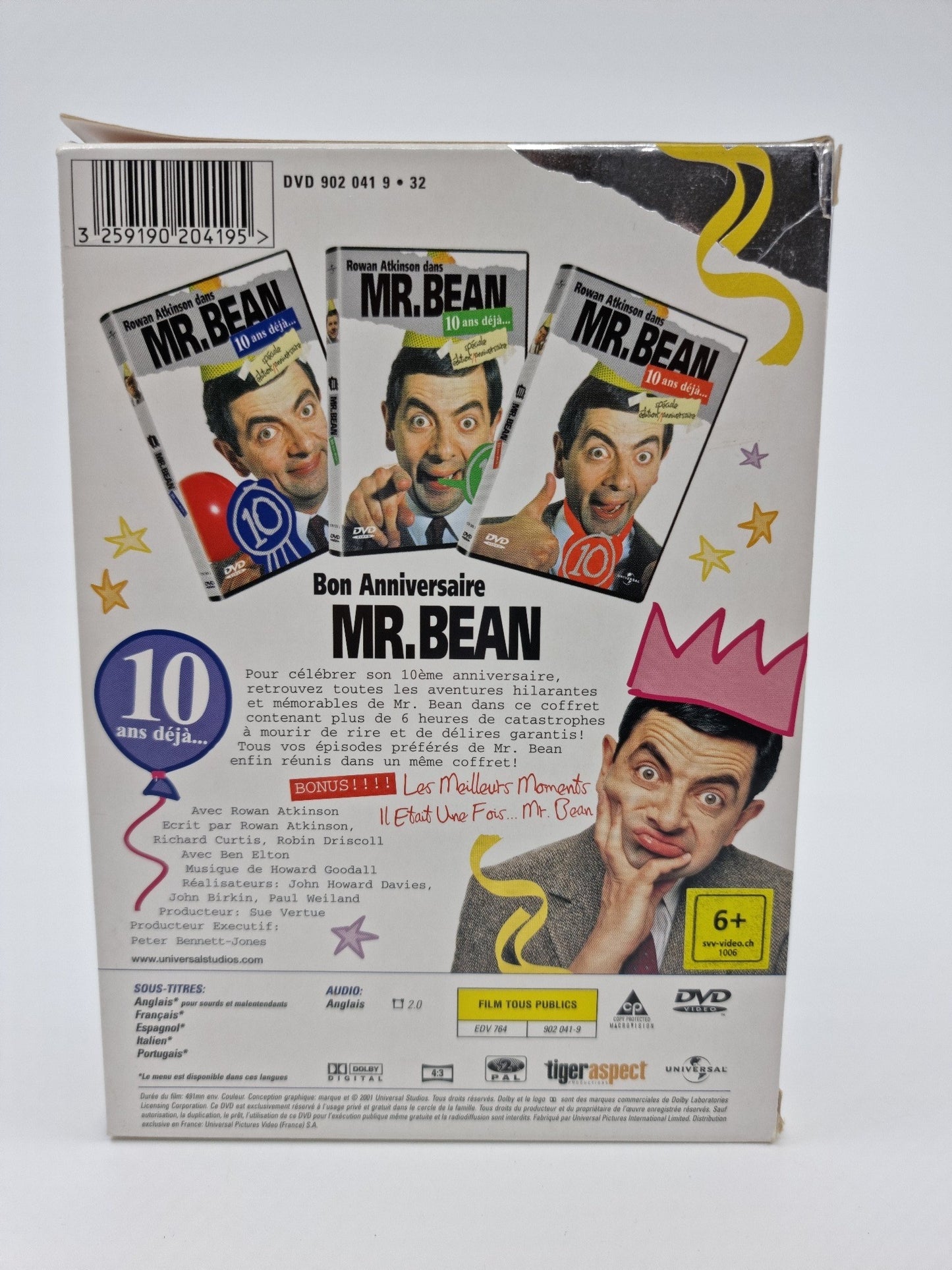 DVD - Mr. Bean, 10 ans déjà – Coffret 3 DVD