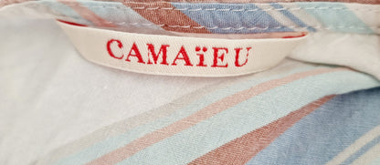 Blouse sans manches, cache-coeur (SIZE : XL)